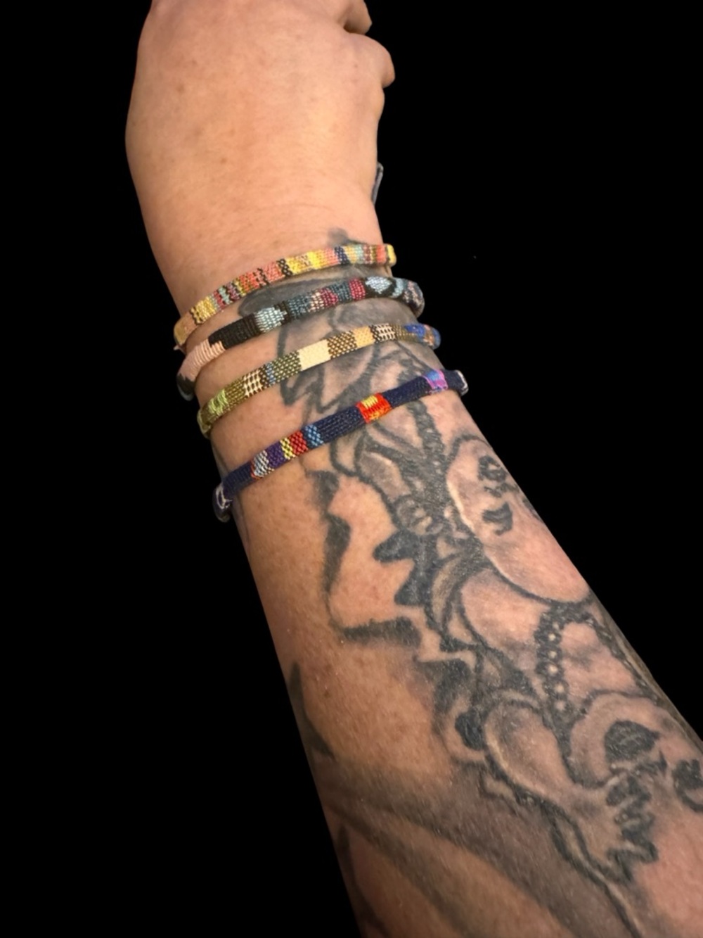 Boho Friendship Bracelet Adjustable Woven Pick Your Color 1-12 - Picture 2 of 5